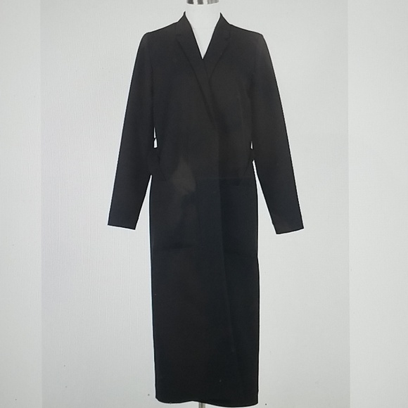 Black Long Coat  Blazer - Picture 8 of 8